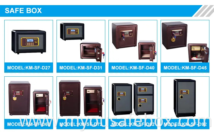 Factory Supply Large Capacity Heavy Fireproof Safe Anti-Theft Metal Safety Box